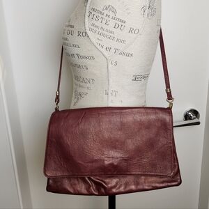 Brixton Leather Crossbody Purse